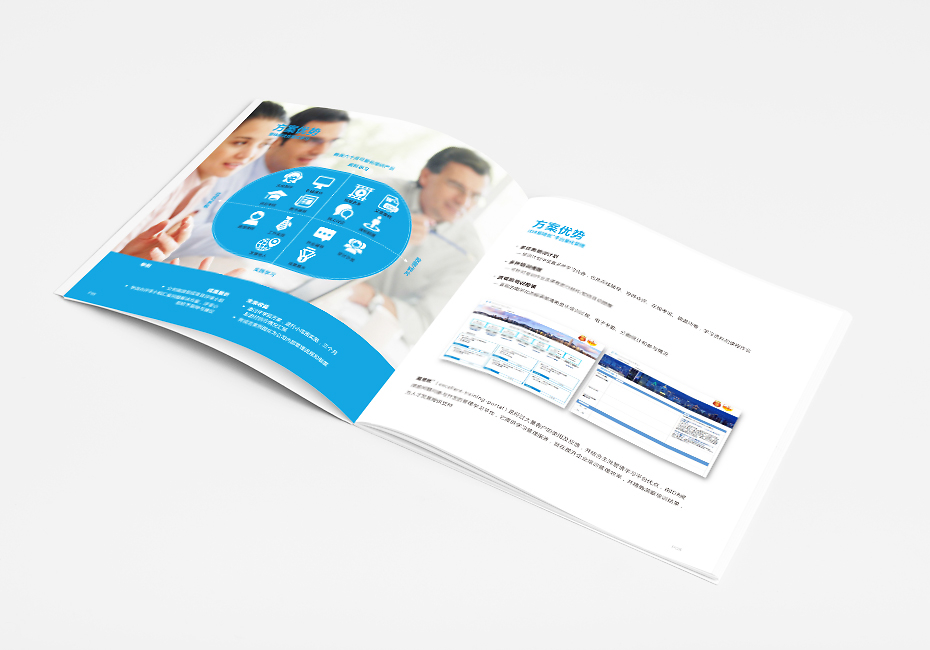 上海IDB企業(yè)管理咨詢宣傳冊設計